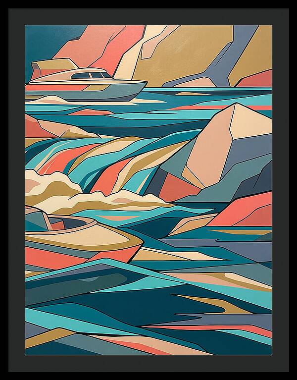 Rushing Waters And Vessels