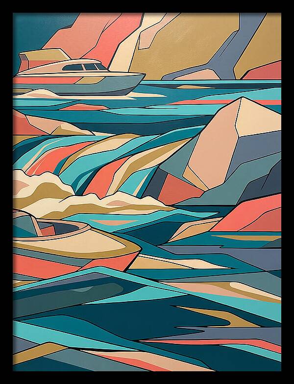 Rushing Waters And Vessels