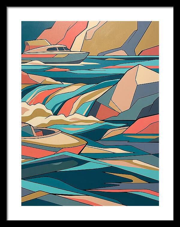 Rushing Waters And Vessels