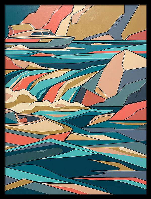 Rushing Waters And Vessels