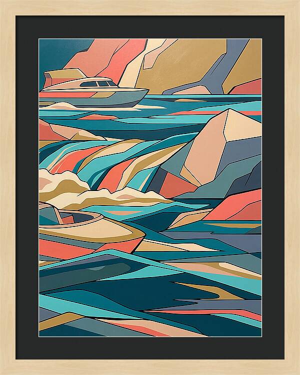 Rushing Waters And Vessels