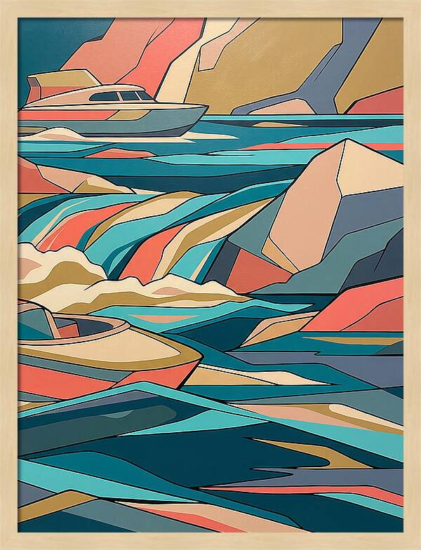 Rushing Waters And Vessels