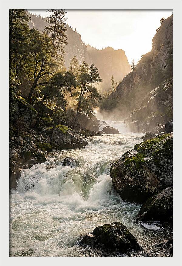 Rushing Waterscape