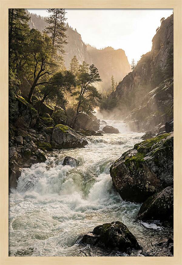 Rushing Waterscape