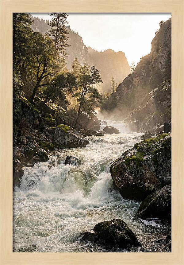 Rushing Waterscape