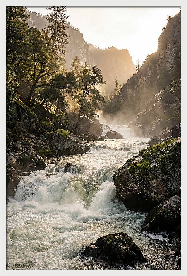 Rushing Waterscape
