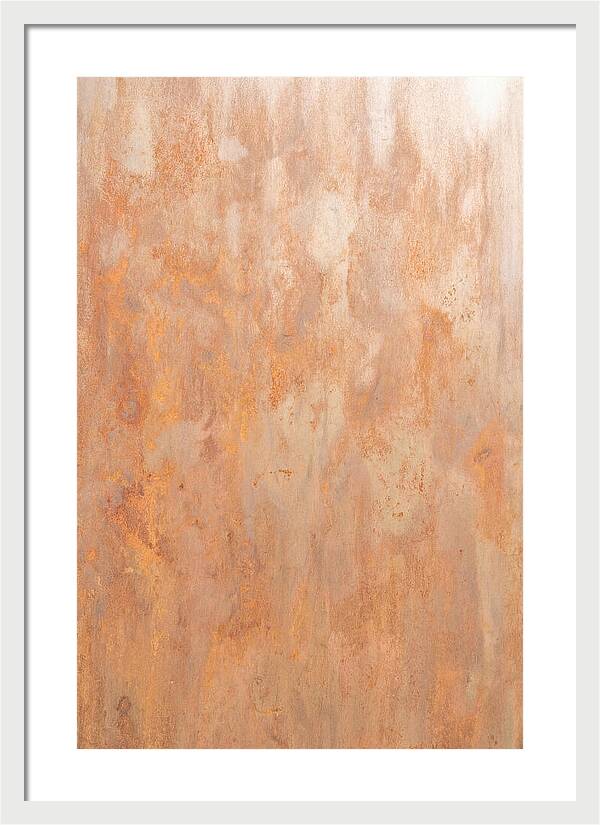 Rust Texture On Aged Metal