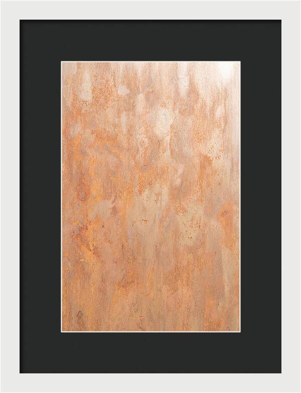 Rust Texture On Aged Metal