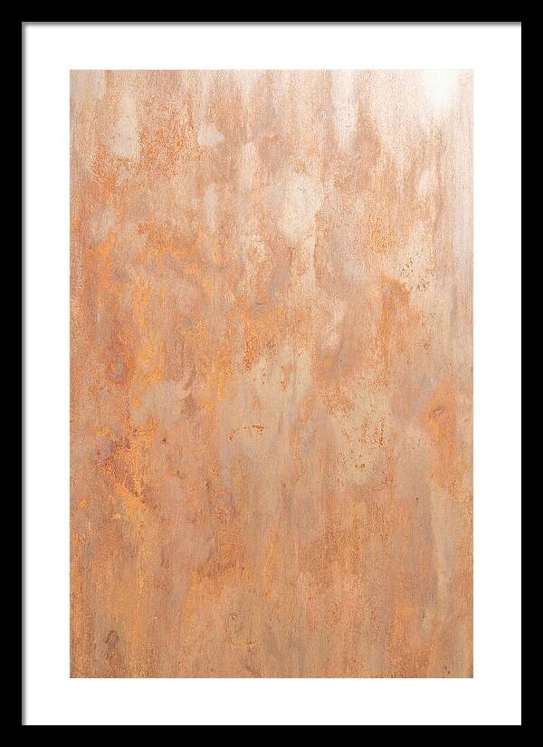 Rust Texture On Aged Metal