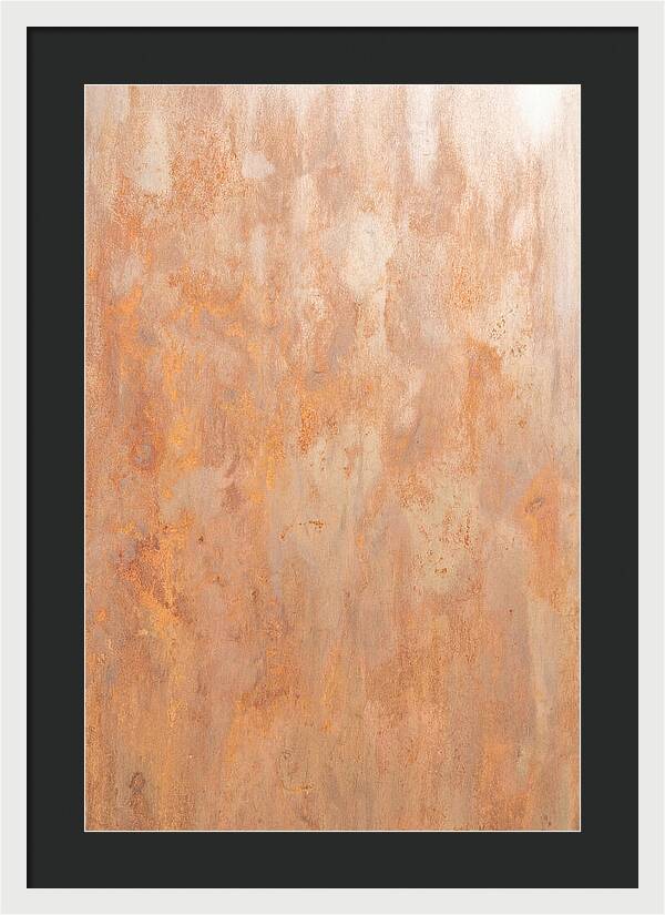 Rust Texture On Aged Metal