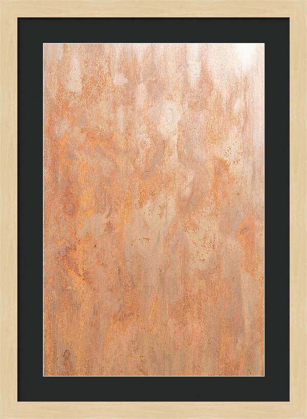 Rust Texture On Aged Metal