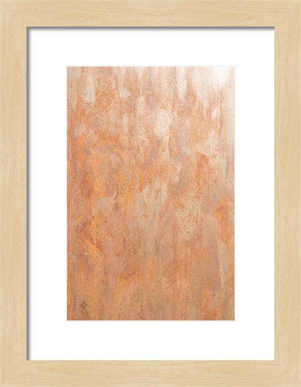 Rust Texture On Aged Metal