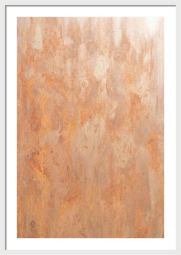Rust Texture On Aged Metal
