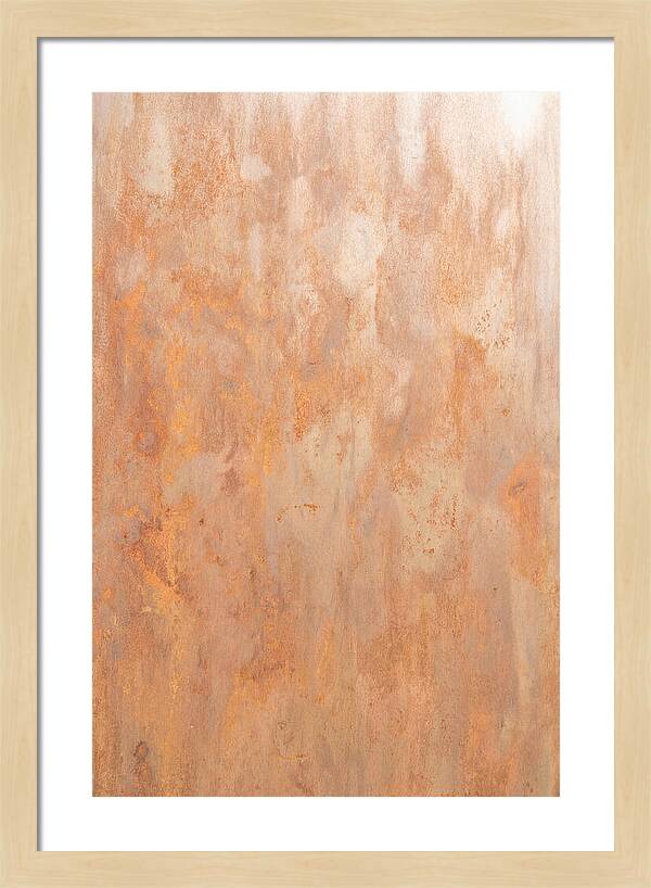 Rust Texture On Aged Metal
