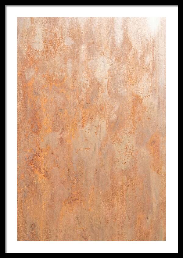 Rust Texture On Aged Metal