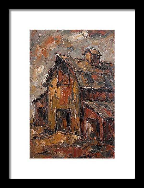 Rustic Barn In Earth Tones