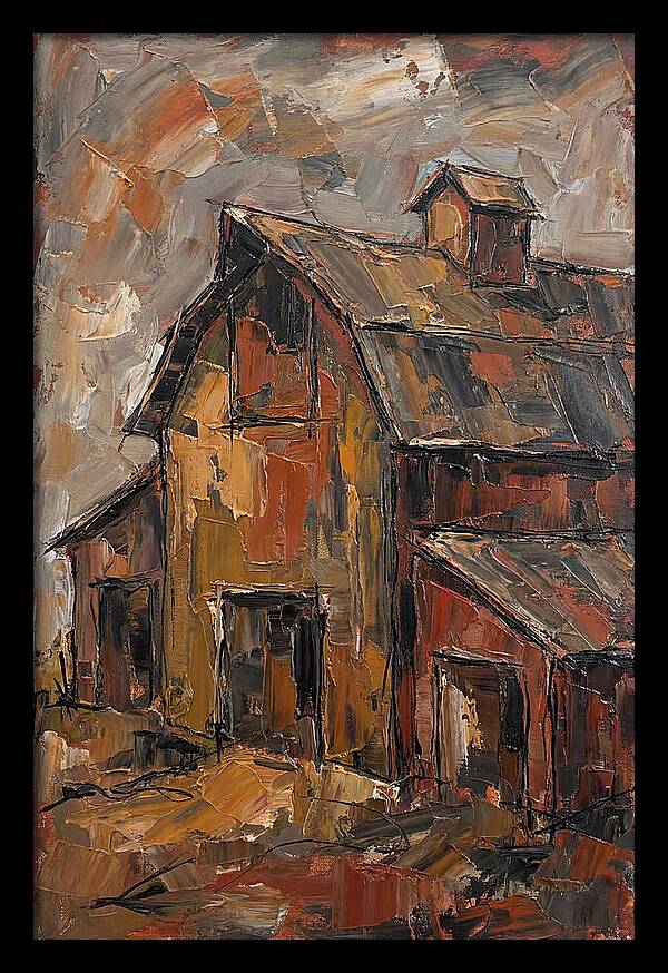 Rustic Barn In Earth Tones