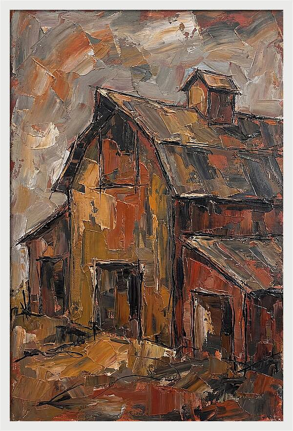 Rustic Barn In Earth Tones