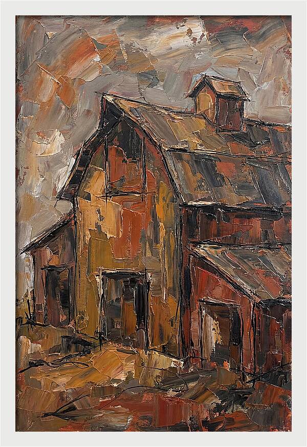 Rustic Barn In Earth Tones