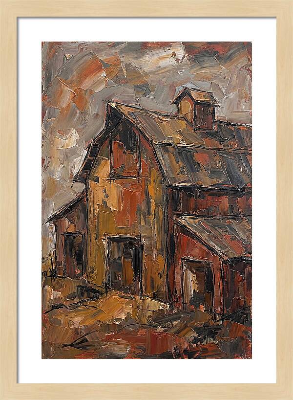 Rustic Barn In Earth Tones