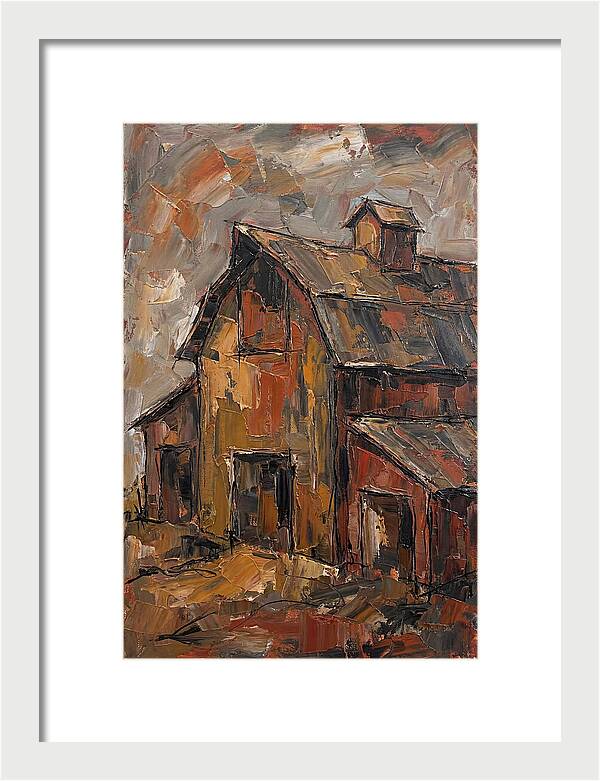 Rustic Barn In Earth Tones