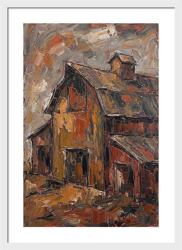 Rustic Barn In Earth Tones
