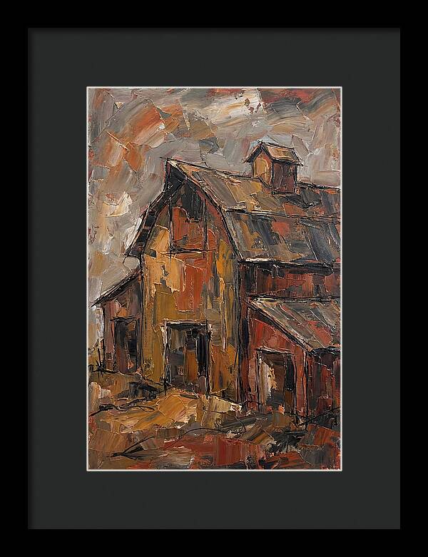 Rustic Barn In Earth Tones