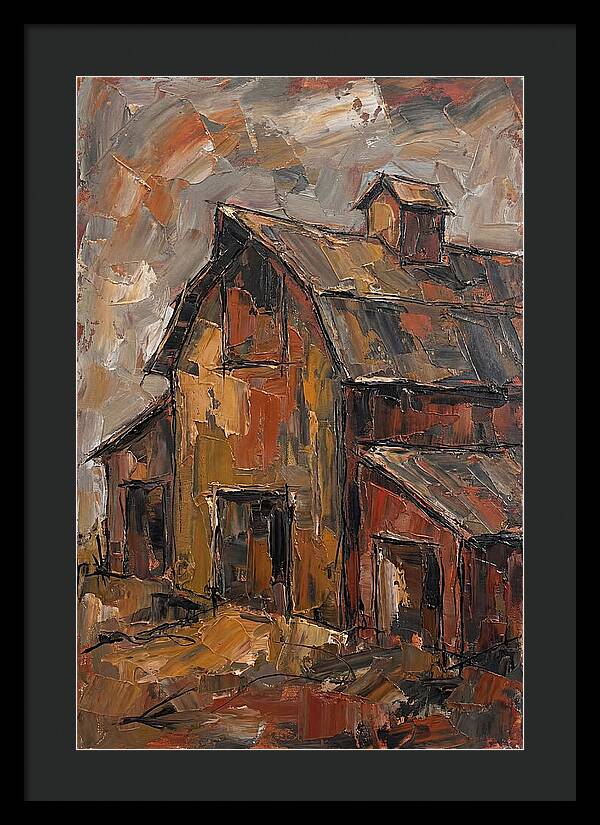 Rustic Barn In Earth Tones