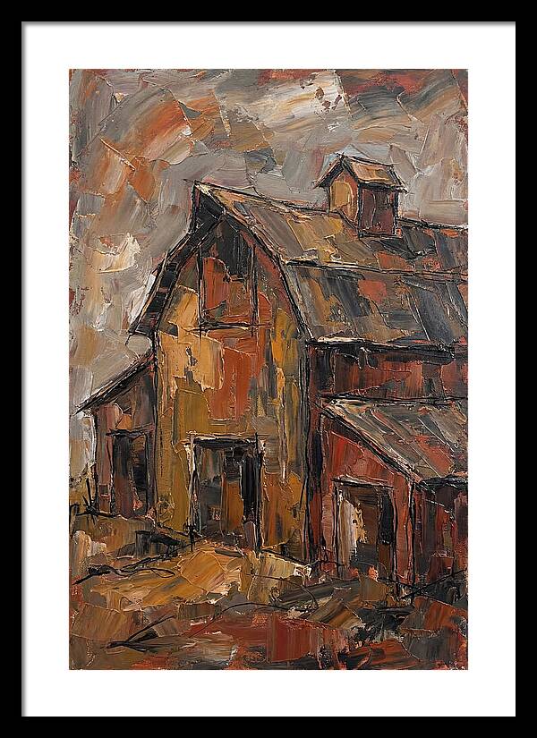 Rustic Barn In Earth Tones