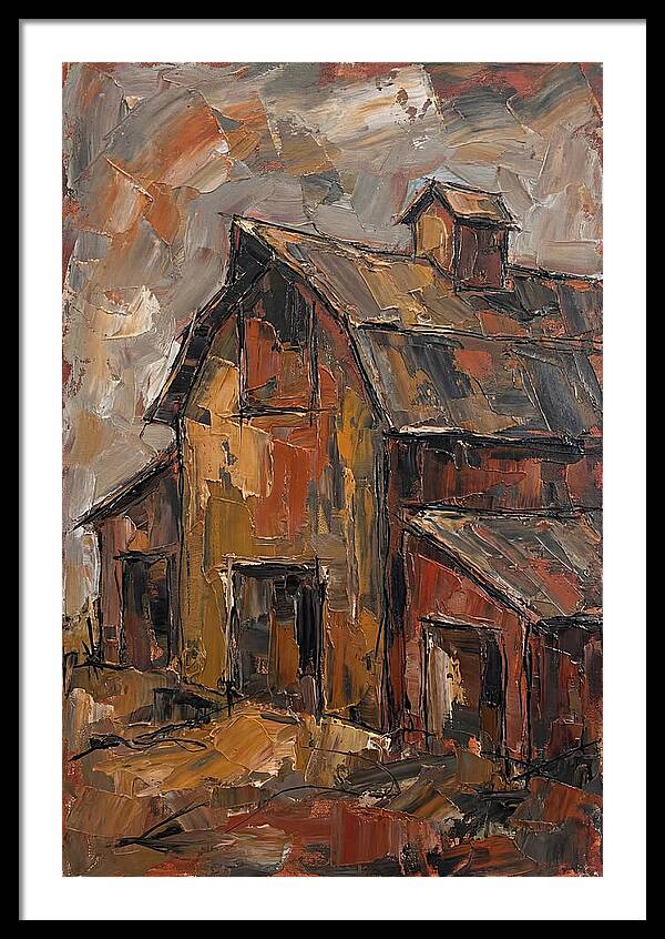 Rustic Barn In Earth Tones