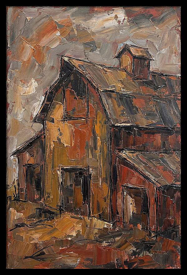 Rustic Barn In Earth Tones