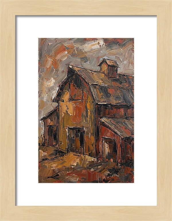 Rustic Barn In Earth Tones