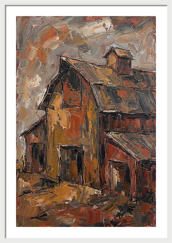 Rustic Barn In Earth Tones