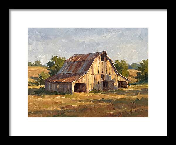 Rustic Barn Under Soft Light
