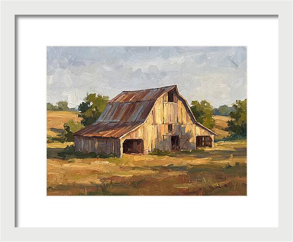 Rustic Barn Under Soft Light