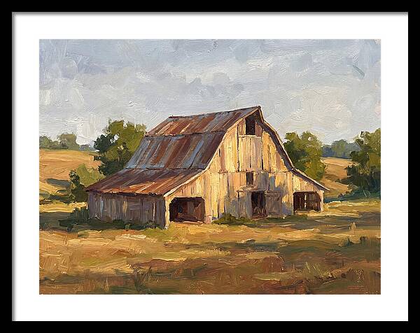 Rustic Barn Under Soft Light