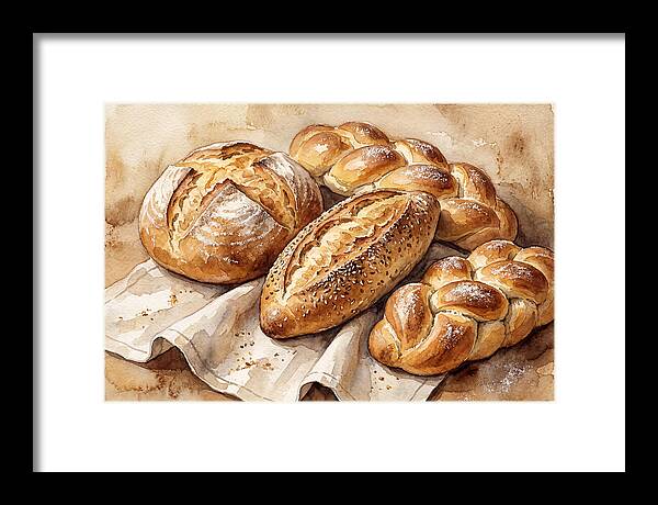 Rustic Bread Arrangement