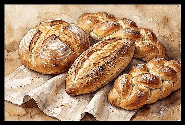 Rustic Bread Arrangement