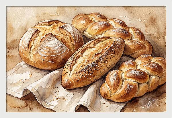Rustic Bread Arrangement