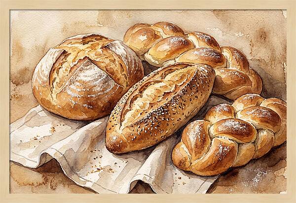 Rustic Bread Arrangement