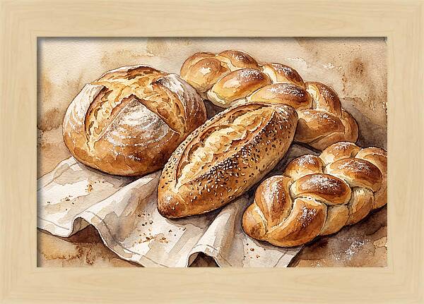 Rustic Bread Arrangement