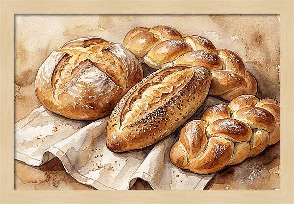 Rustic Bread Arrangement