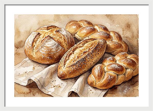 Rustic Bread Arrangement