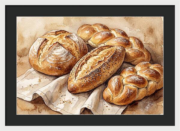 Rustic Bread Arrangement