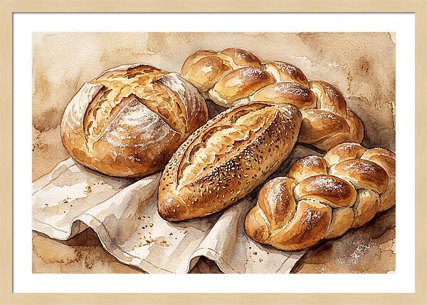 Rustic Bread Arrangement