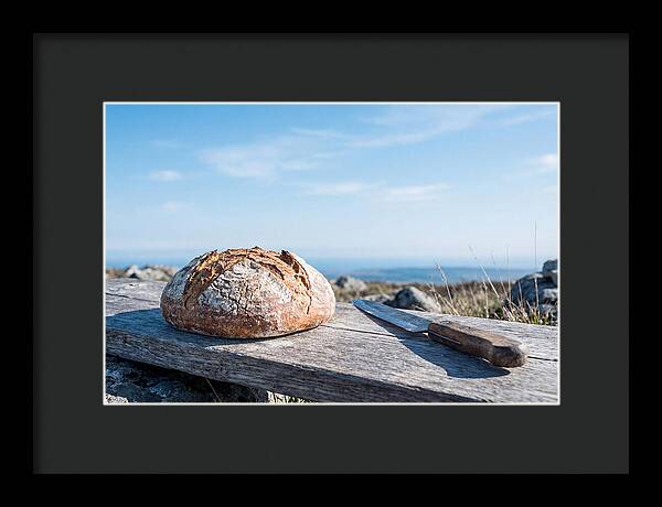 Rustic Bread Loaf On A Table