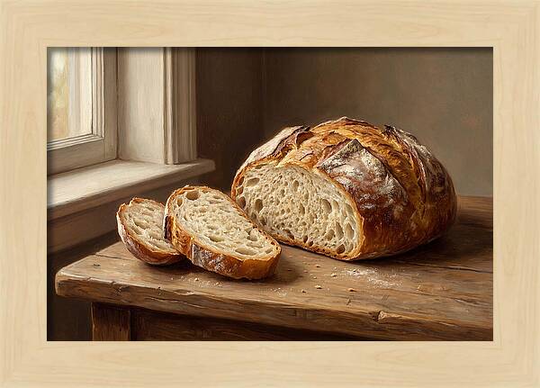 Rustic Bread Still Life