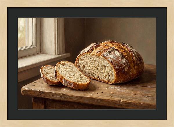 Rustic Bread Still Life