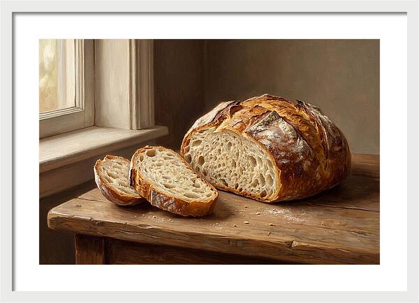 Rustic Bread Still Life