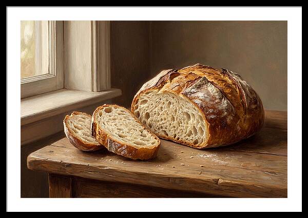 Rustic Bread Still Life